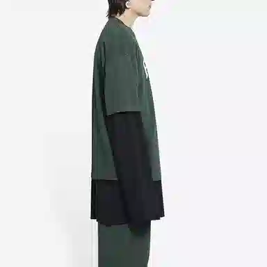 Balenciaga SS22 City Series Green Tee
