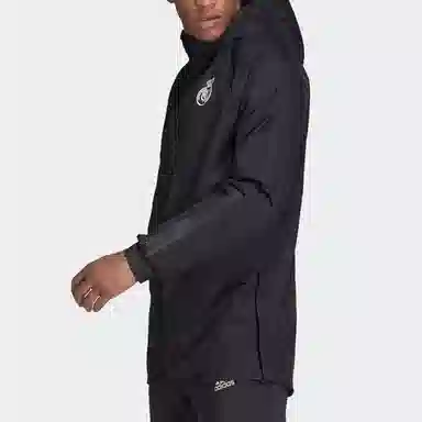 adidas Real Madrid Hoodie Jacket Black