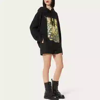 Valentino SS22 Hoodie Black