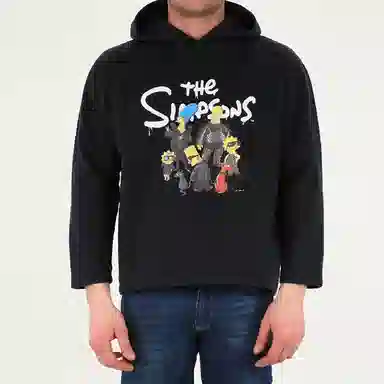 Balenciaga SS22 Hoodie Black