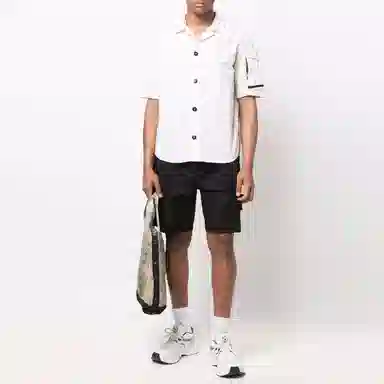 Stone Island Bermuda Shorts Black