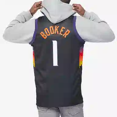 Nike NBA Swingman Jersey Booker 1 Black
