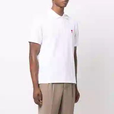AMIPARIS Polo Shirt White