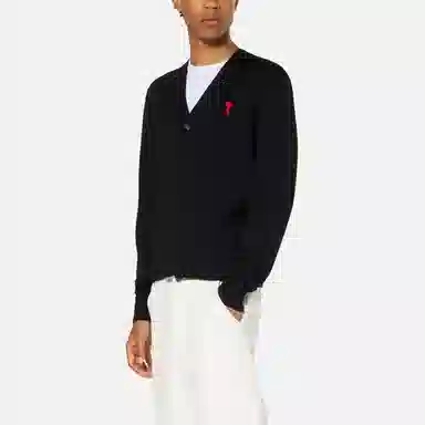 AMIPARIS V-Neck Sweater Black