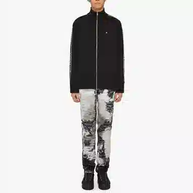 Givenchy FW22 Logo Track Jacket Black