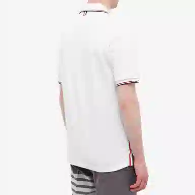 Thom Browne FW22 Polo Shirt White