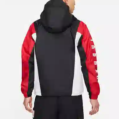 Jordan Logo Windbreaker Jacket Black