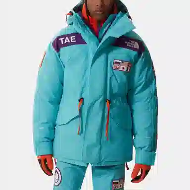 The North Face Himalayan Parka Peacock Blue