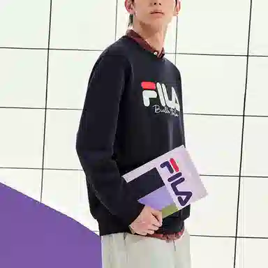 FILA Logo Knit Pullover