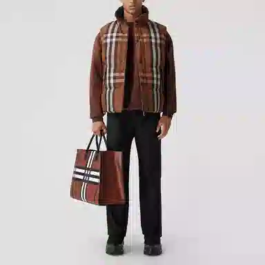 Burberry FW22 Reversible Vest Brown