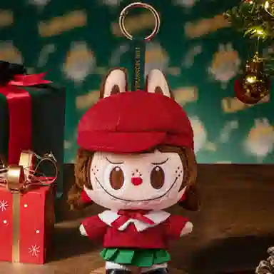 POP MART LABUBU Plush Keychain