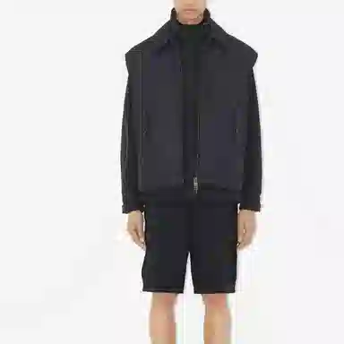 Burberry SS23 Logo Cotton Shorts Black