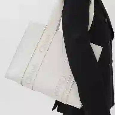 Chloe Woody Logo Tote