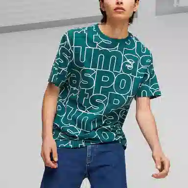 PUMA TEAM AOP TEE T