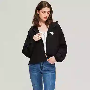 Ed Hardy Tiger Logo Short Jacket Black