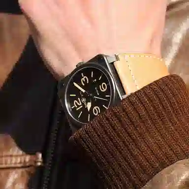 BELL ROSS 100 42mm BR0392-HERITAGE-CE