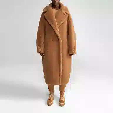 MaxMara Teddy Coat Camel