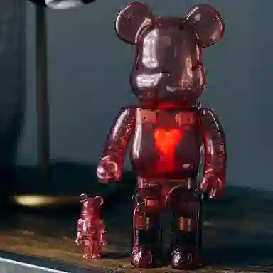 BERBRICK x Emotionally Unavailable CLEAR RED HEART EU