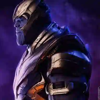 Hot Toys Thanos Avengers 4 Gold Armor 3.0