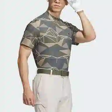 adidas Aeroready Allover Print Mock Neck T