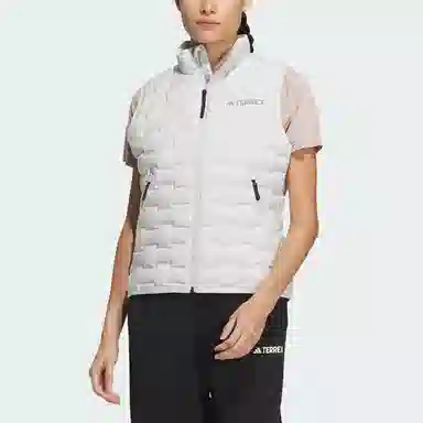adidas Goose Down Woven Baffle Vest 800Logo