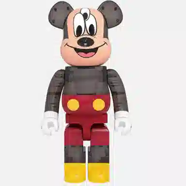 BERBRICK x 3125C x CLOT x Medicom Toy 3-Eyed Mickey 1000 70cm