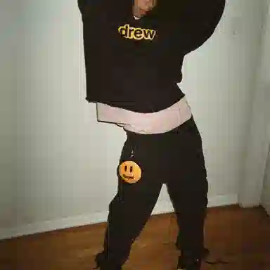 Drew House logo Secret Deconstructed Hoodie Logo