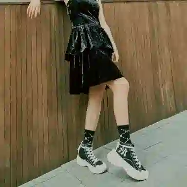 MLB Chunky High Black