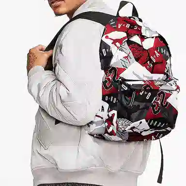Jordan Backpack Red Black