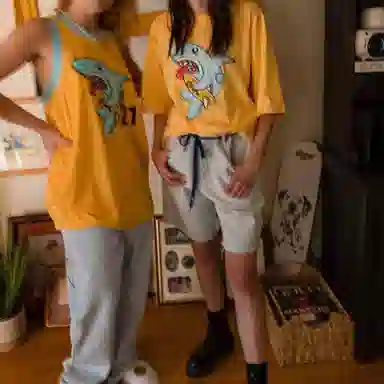 Drew House Figment Ss Tee Tangerine T