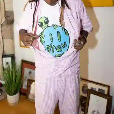 Drew House Seersucker Ss Shirt