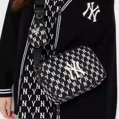MLB Monogram Camera Bag Black