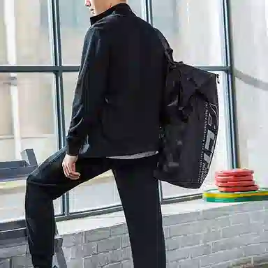 LiNing Running Suit Black