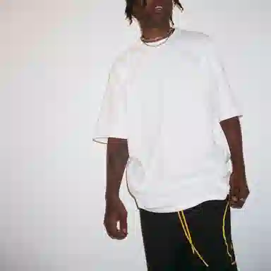 Drew House Basic Ss Tee White T