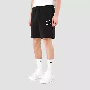Nike Swoosh French Terry Short Black