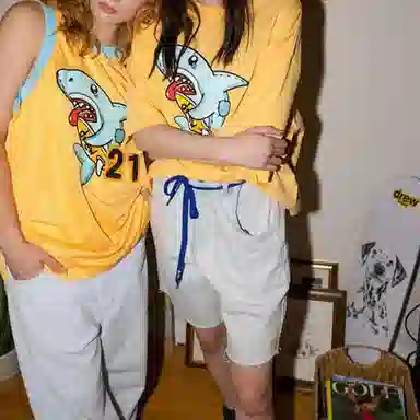 Drew House Figment Ss Tee Tangerine T