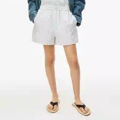 Alexander Wang Striped Shorts White
