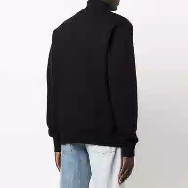 AMBUSH FW21 Logo Long Sleeve Sweatshirt Black