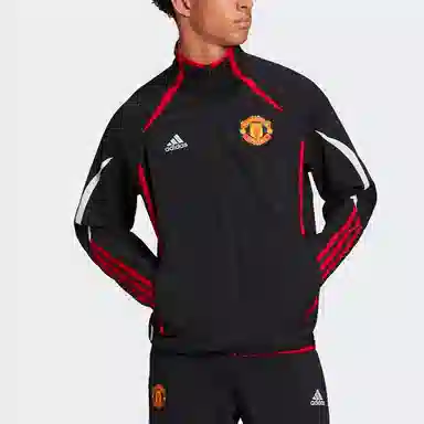 adidas Logo Track Jacket Black