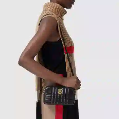 Burberry Lola Mini Camera Bag Black