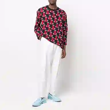 Lanvin SS22 Logo Wool Sweater