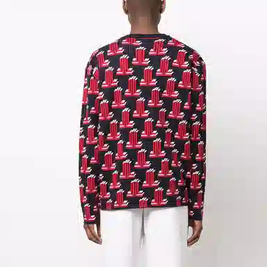 Lanvin SS22 Logo Wool Sweater