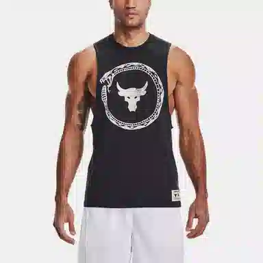 Under Armour Project Rock Running Tank Black