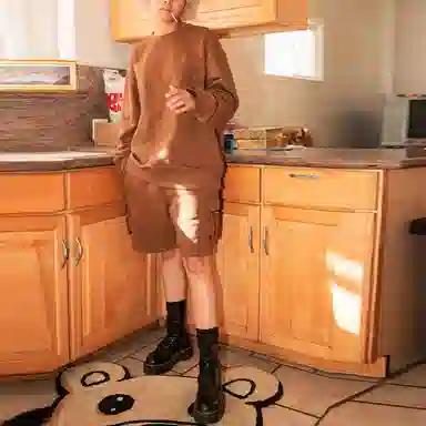 Drew House Cargo Sweatshort Brown