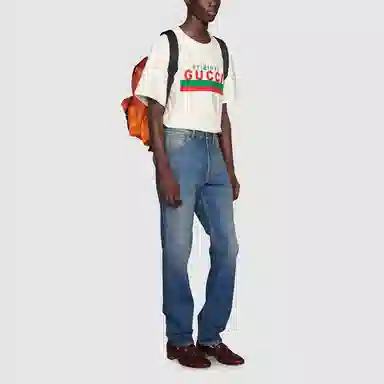 Gucci Logo Ivory T-Shirt