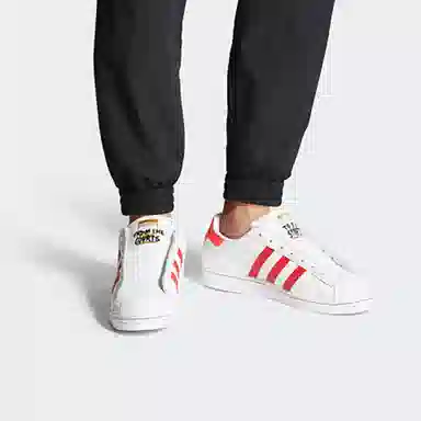 adidas Superstar White Red
