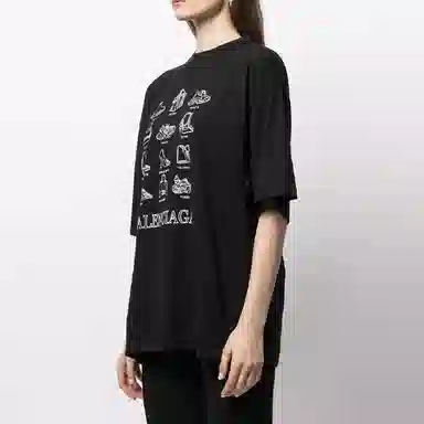 Balenciaga SS22 Black T-Shirt