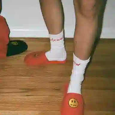 Drew House Scribble Socks White