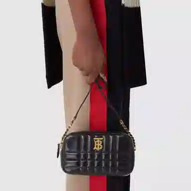 Burberry Lola Mini Camera Bag Black