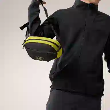 Arcteryx Arro Waist Pack Black Yellow